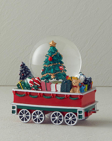 Christmas Train Snow globe 9.8х7х11 cm