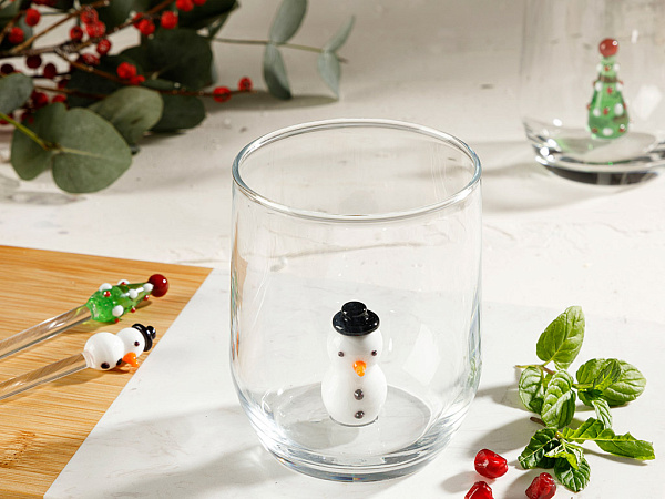 Snowman Glass 300 ml