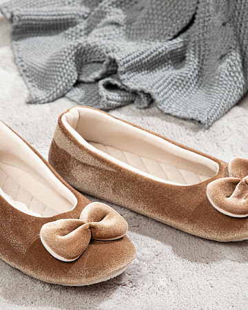 Velvet Love Slippers 36