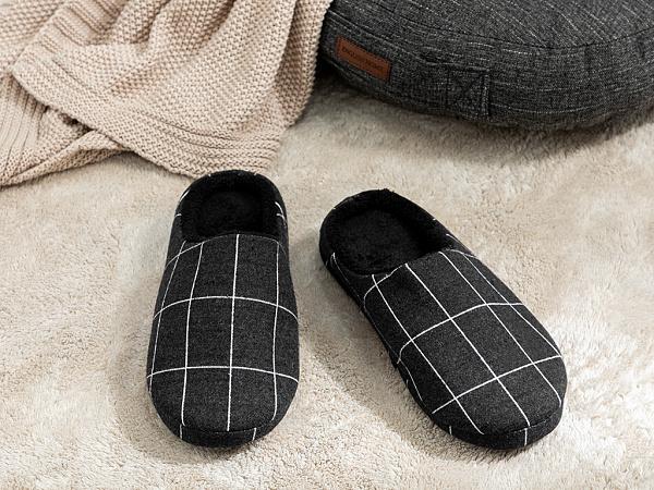 Plaid Slippers 41