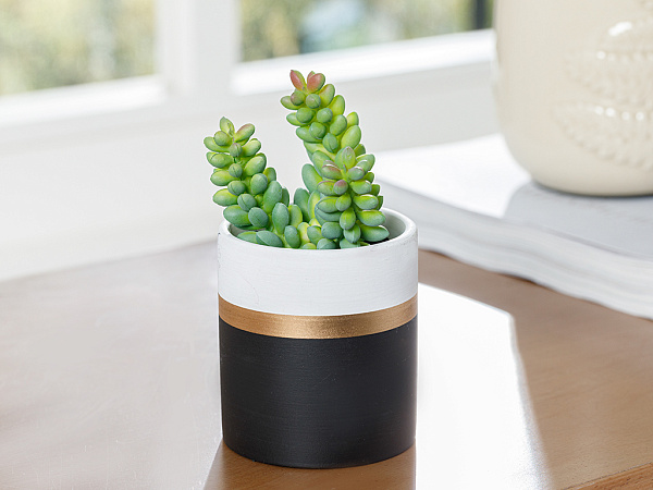 Crassula Life Artificial flowers in a pot 8х8х13 cm