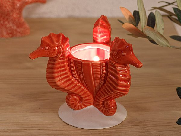 Seahorse Candlestick 9.6х6.6х10.2 cm