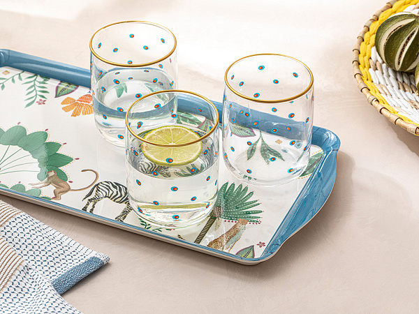 Exotic Art Set of glasses 270 ml 3 pcs