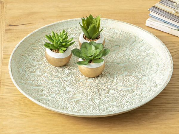 Jade Tray 40х40х3 cm
