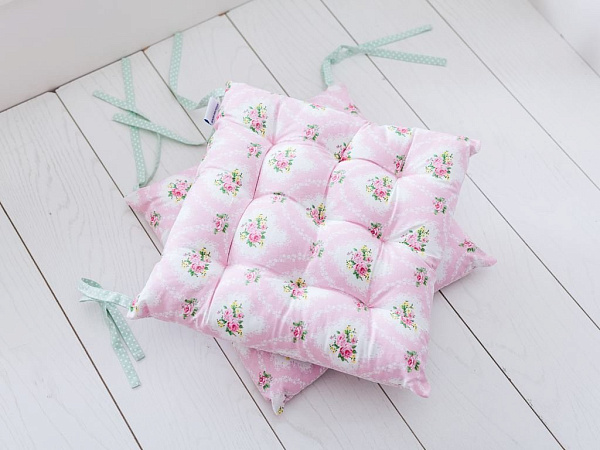 Rosy Подушка для сидения с печатным рисунком 40х40 см