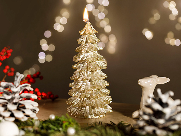 Christmas Season Candle 7х14 см