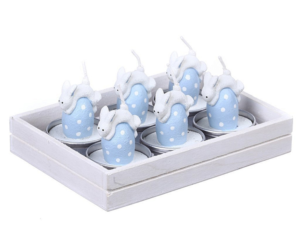 Happy Easter Свічка 5.8х10.5х14.8 см