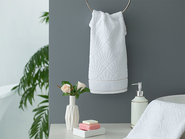 Artdeco Marble Hand towel cotton 30х45 см