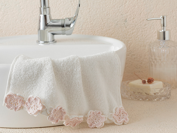 Crochet Flowers Полотенце для рук хлопковое 30х45 см