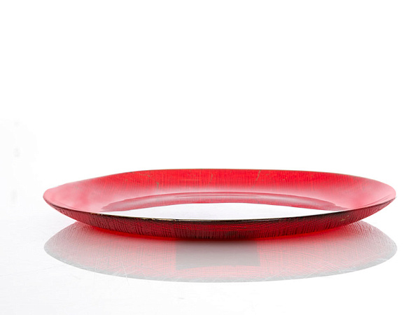 Red Cake Тарелка для торта 20x47 см