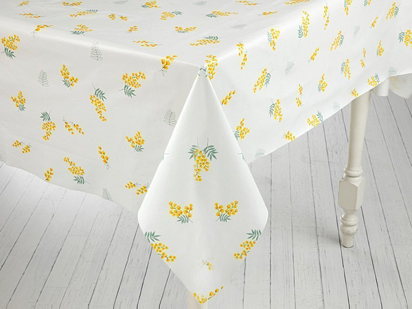 Mimosa PVC tablecloth 100х140 cm