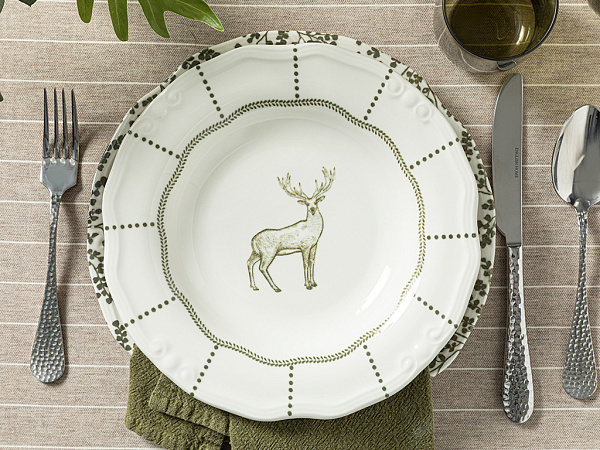 Deer Deep plate 24 cm