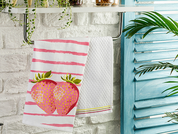 Strawberry Kitchen towel 40х60 cm 2 pcs