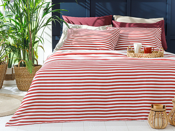 Hip Stripe Pique bedding set 200х220 cm
