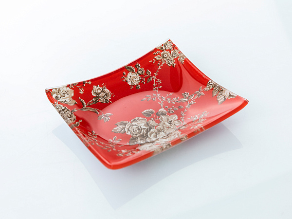 Glam Rose Serving plate 12х14 cm