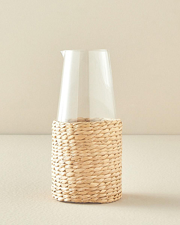 Striped Glass carafe 1100 ml