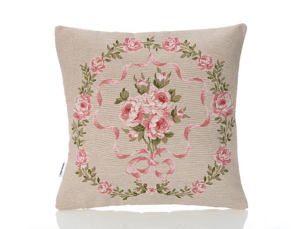 Pink Roses Декоративная наволочка 45х45 см