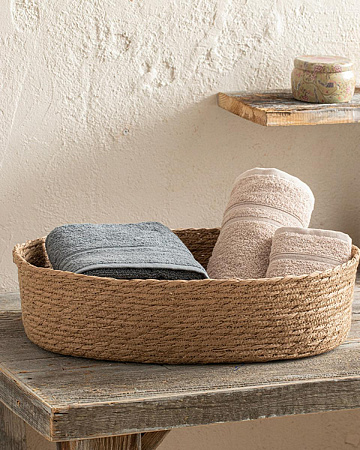 Stripe Wicker Кошик 46х35х11 см