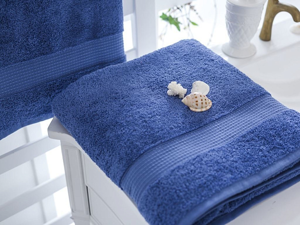 Line Bath towel cotton 100x150 cm