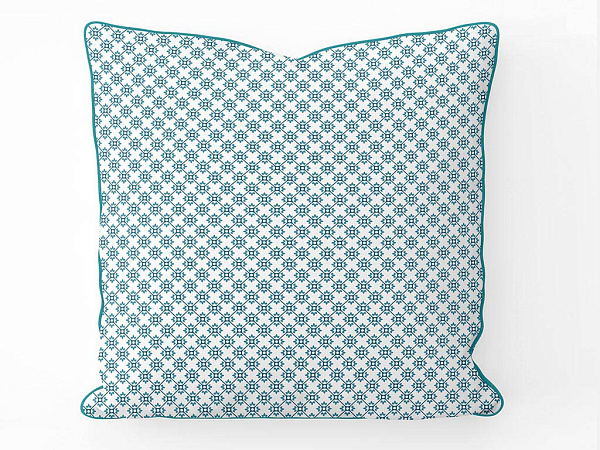 Marbled Blue Декоративная наволочка 45х45 см