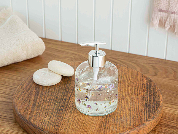 Flowery Soap container 8х14 cm