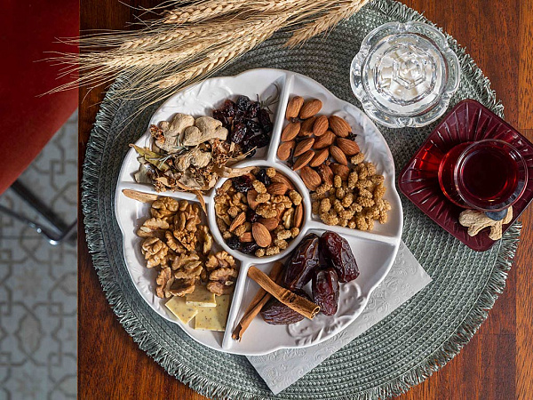 Patio Plate for aperitif 24x24x2.5 cm