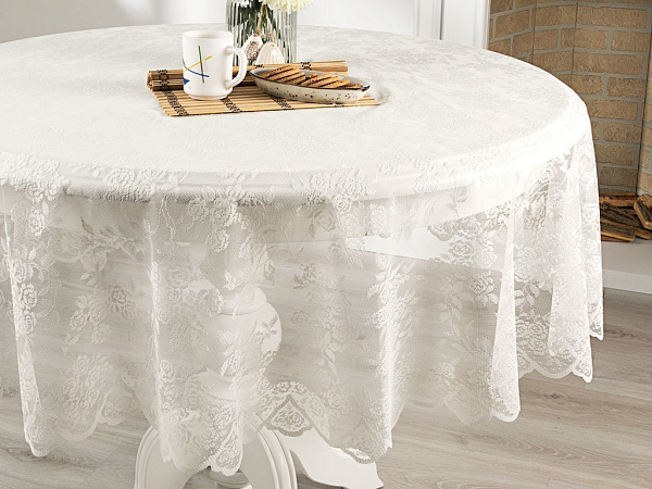 Rose Scroll Скатерть 180 см