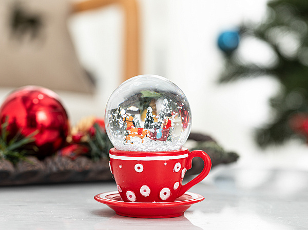 Sweet Cup Snow globe 7.5х7х8.9 cm