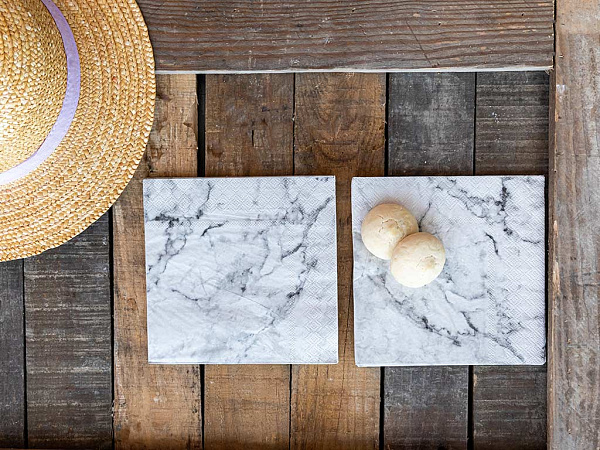 Marble Салфетки бумажные 22 шт 33х33 см