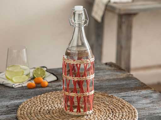 Stripe Wicker Емкость для воды 980 мл