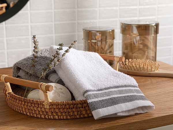 Triple Hand towel cotton 30х40 см
