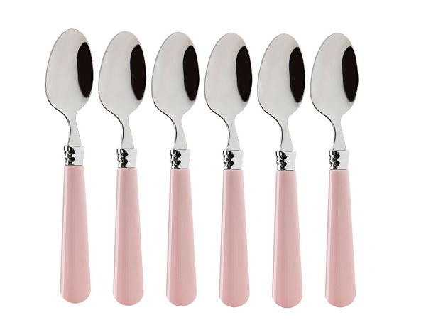 Rosy A set of dessert spoons 6 pcs