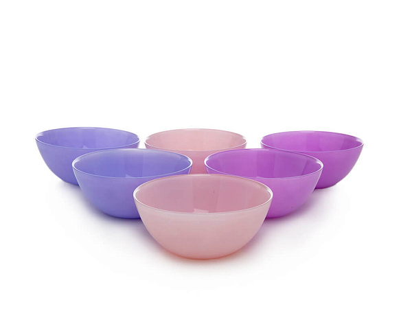 Rosy Life Deep Plate Set 425 ml