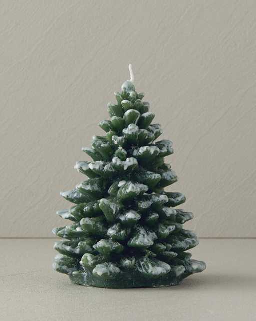 Snow Tree Свеча 10 см
