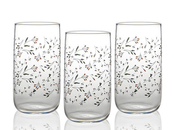 Flower Set of glasses 365 ml