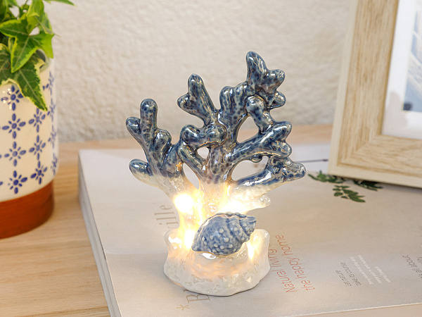 Blue Shell Statuette 9.7х6.8х13 cm