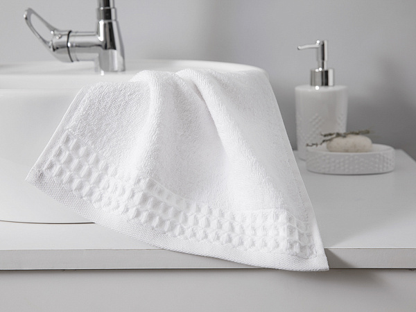 Waffle Hand towel cotton 30х45 см