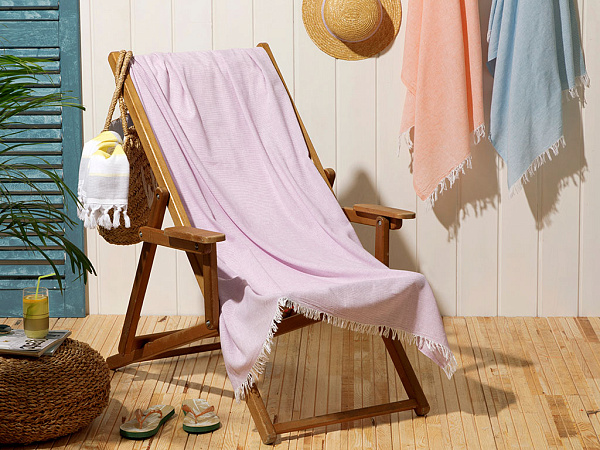 Beach Love Пляжное полотенце хлопковое 100х170 см