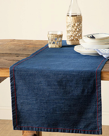 Denim Dining path tapestry 40x140 cm