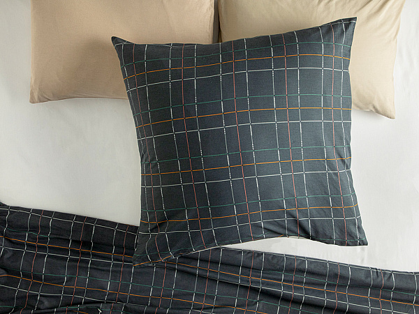 Modern Plaid Pillowcase 80х80 cm