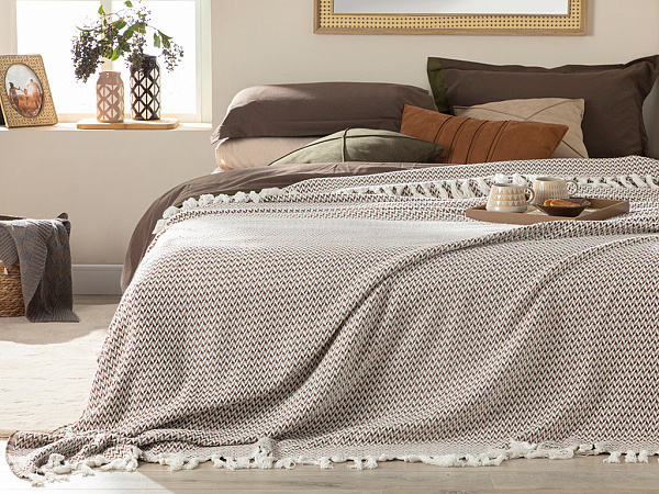 HerrIngbone Покрывало для кровати 160х240 см