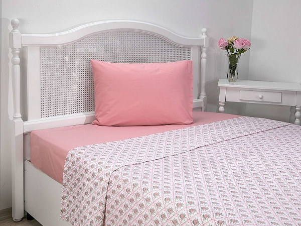 Lovely Bouquet Pique bedding set 200х220 cm