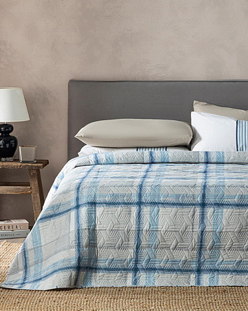 Ocean Plaid Bed cover 240х220 cm