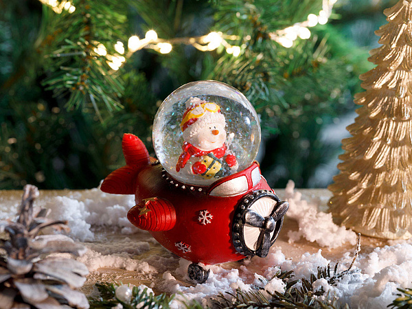 Fly Snow globe 10.5х10.5х9.5 cm
