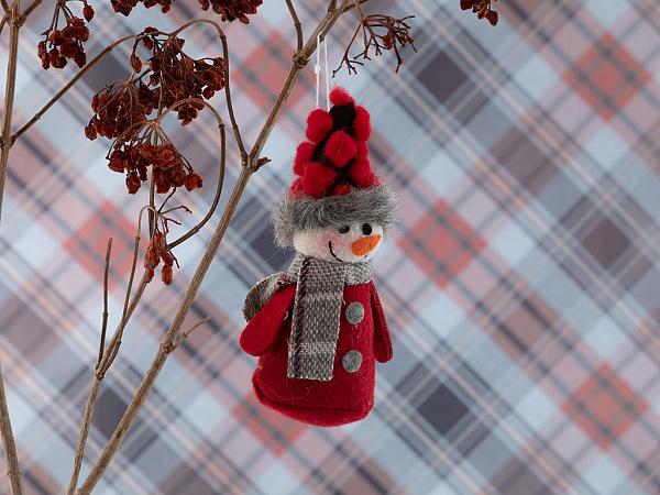 Snow Holiday Hanging Accessory 5х5х9 cm