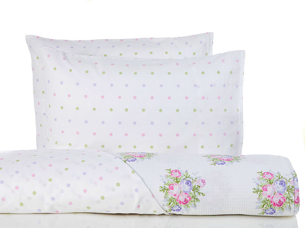 Pale Pique bedding set 200х220 cm