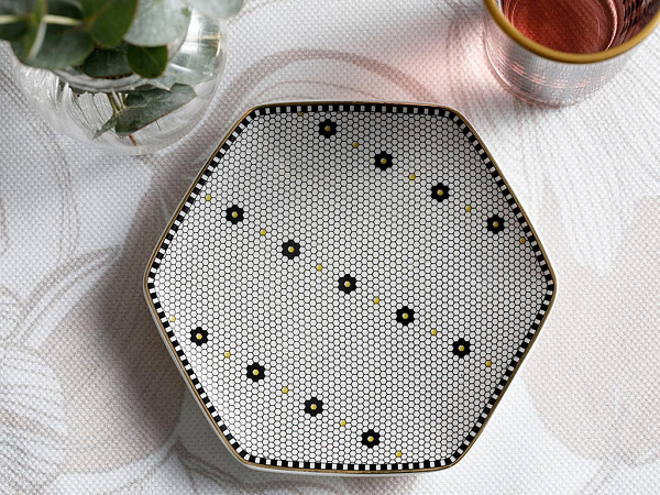 Denby Flowery Тарелка для аперитива 10 см