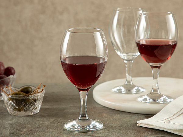 Simple Set of glasses 385 ml 3 pcs