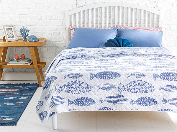 Sea Shoal Bed cover 200х220 cm