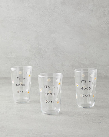 Good Day Set of glasses 400 ml 3 pcs